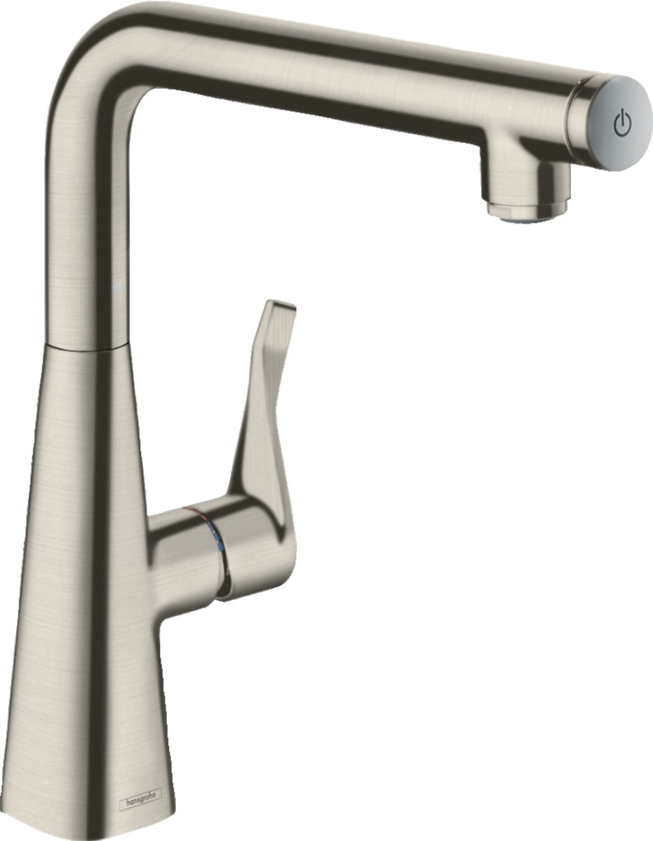 Hansgrohe Metris Select M71 kuchyňská baterie stojící ušlechtilá ocel 14847800