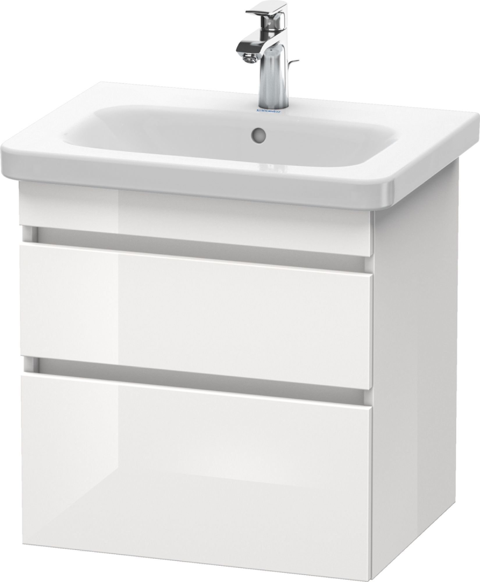 Duravit DuraStyle skříňka 58x44.8x61 cm pod umyvadlo závěsná bílá DS648002222