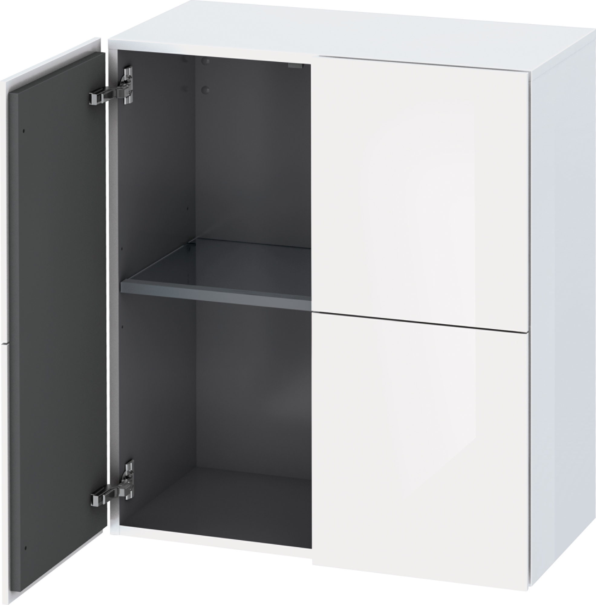 Duravit L-Cube skříňka 70x36.3x80 cm boční závěsná bílá LC117702222