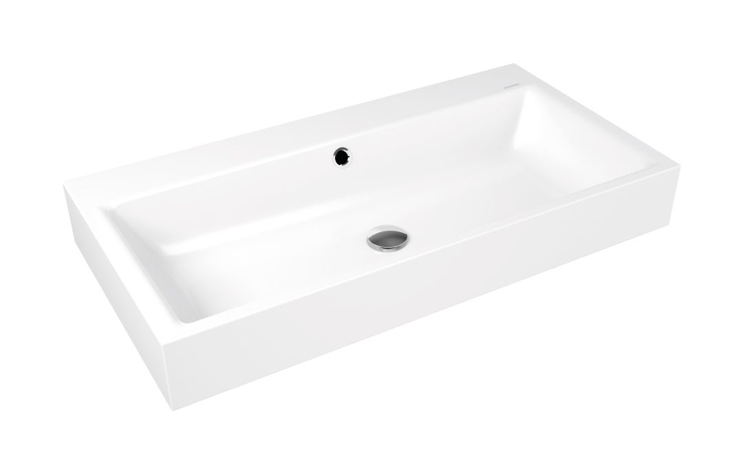 Kaldewei Puro umyvadlo 90x46 cm obdélníkový klasický bílá 901506013001