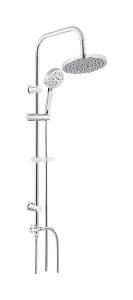 Invena Molise Exe zestaw prysznicowy z deszczownicą chrom AU-95-001