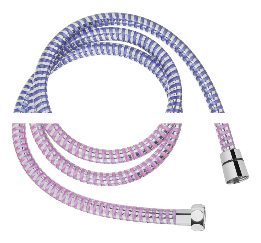 Invena Colour sprchová hadice 150 cm chrom AW-31-005