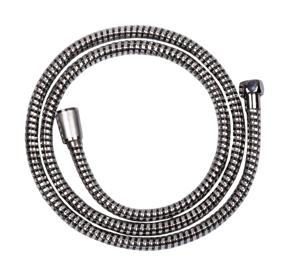 Invena Superflex sprchová hadice 150 cm chrom-černá AW-30-JT6