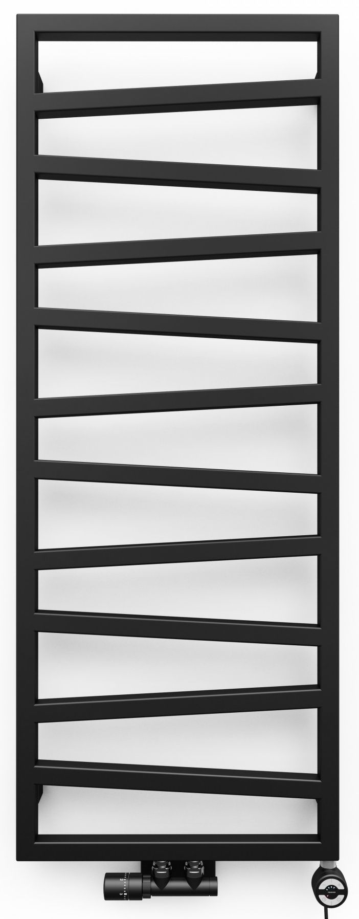 Terma Zigzag koupelnový radiátor designově 154.5x50 cm bílá WGZIG154050K916Z8