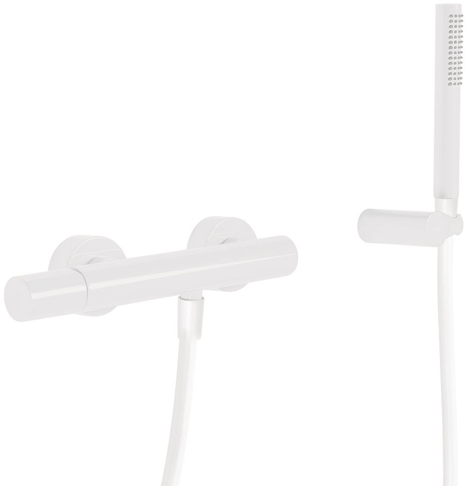 Tres Study Exclusive sprchová baterie nastěnná bílá 261.167.01.BM