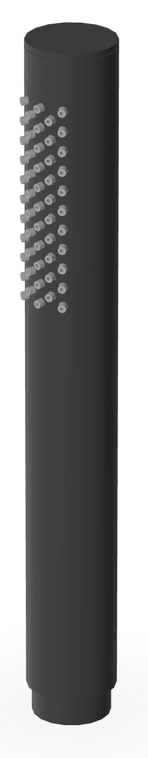 Zucchetti sprchová hlavice černá Z94177.N6