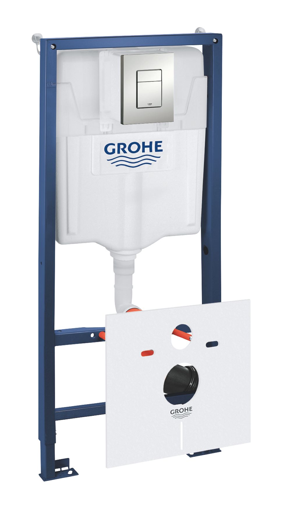 Grohe Rapid SL podomítkový wc modul se splachovacím tlačítkem pro závěsnou mísu 39449000