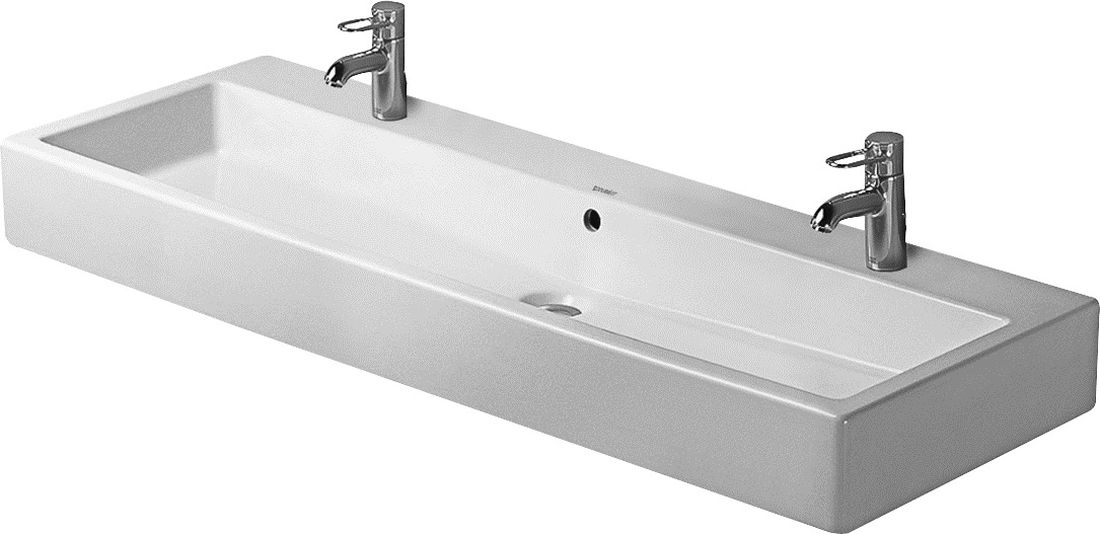 Duravit Vero umyvadlo 120x47 cm obdélníkový klasický-nábytkový bílá 04541200261