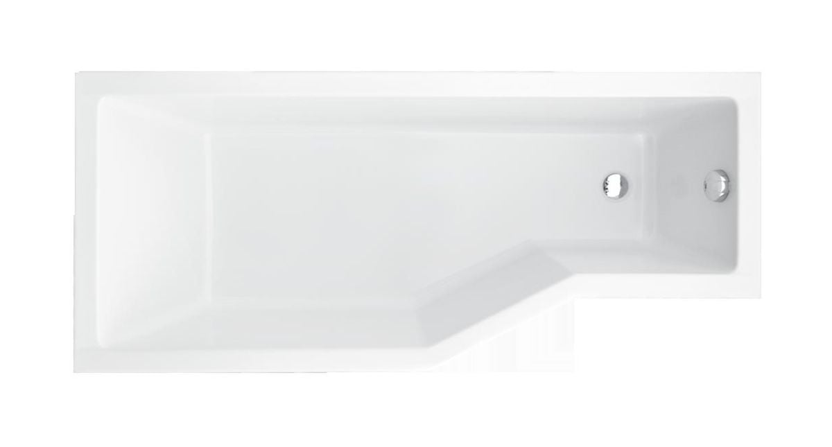Besco Integra rohová vana 150x75 cm Levostranná bílá #WAI-150-PL
