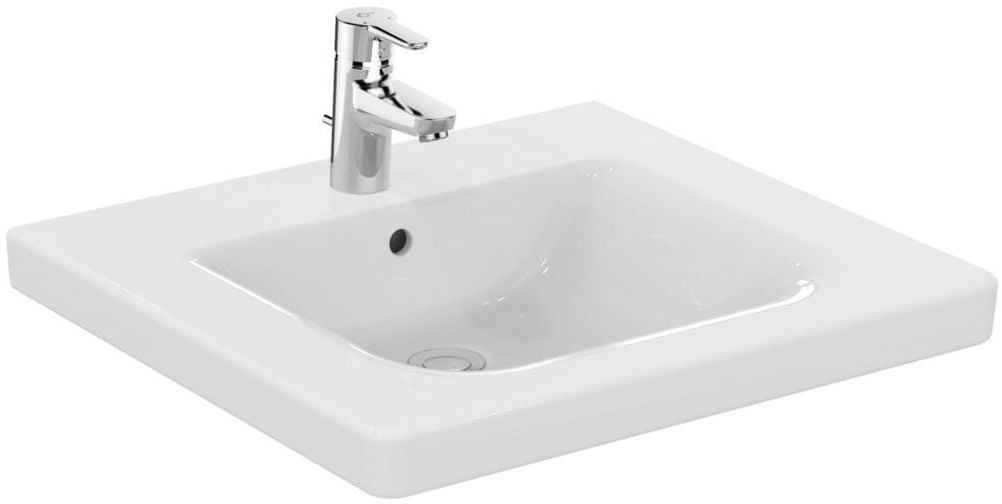 Ideal Standard Connect umyvadlo 60x55.5 cm obdélníkový klasický pro osoby se zdravotním postižením bílá E548201