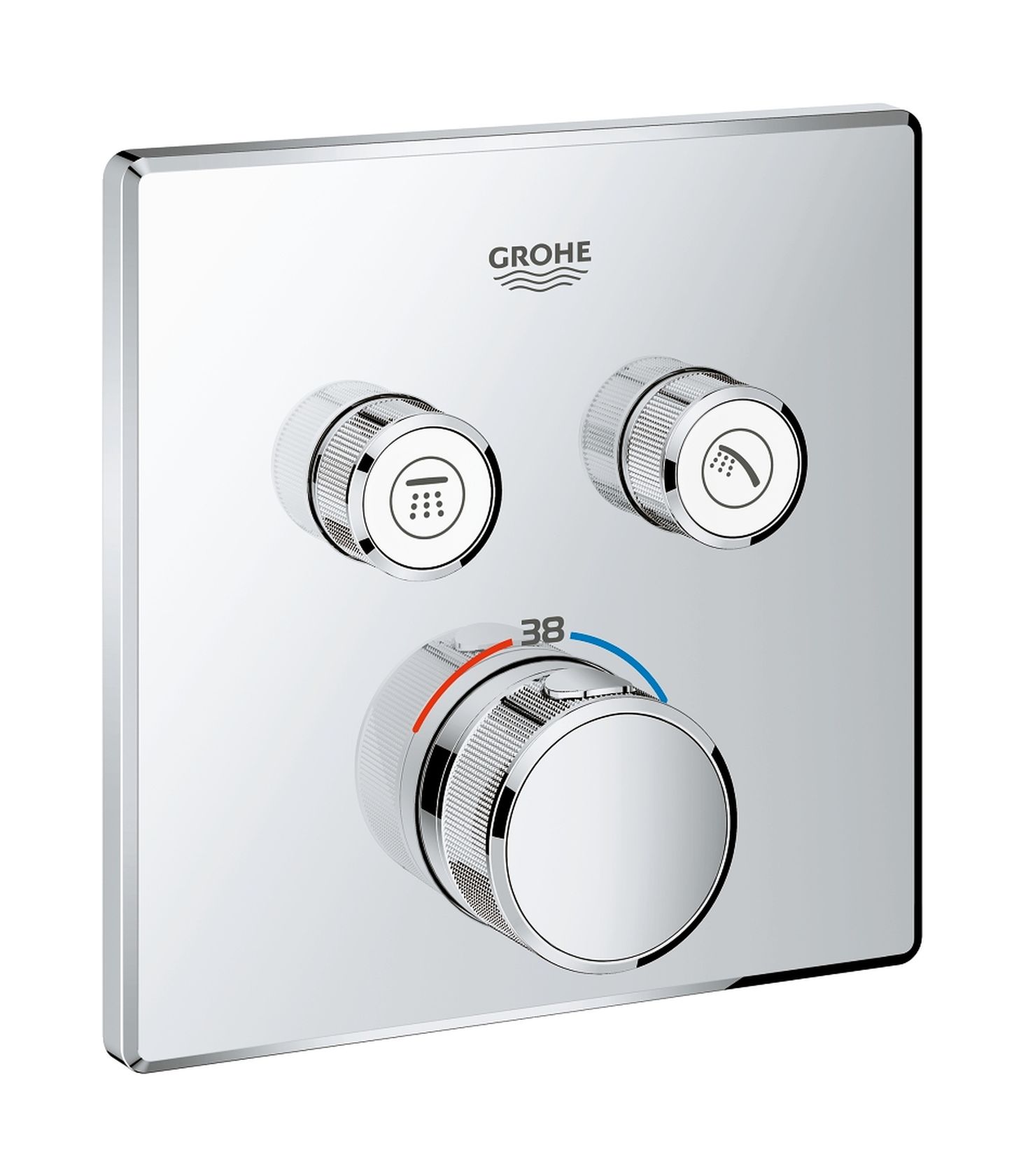 Grohe Grohtherm SmartControl vanová baterie pod omítku ano StarLight Chrome 29124000