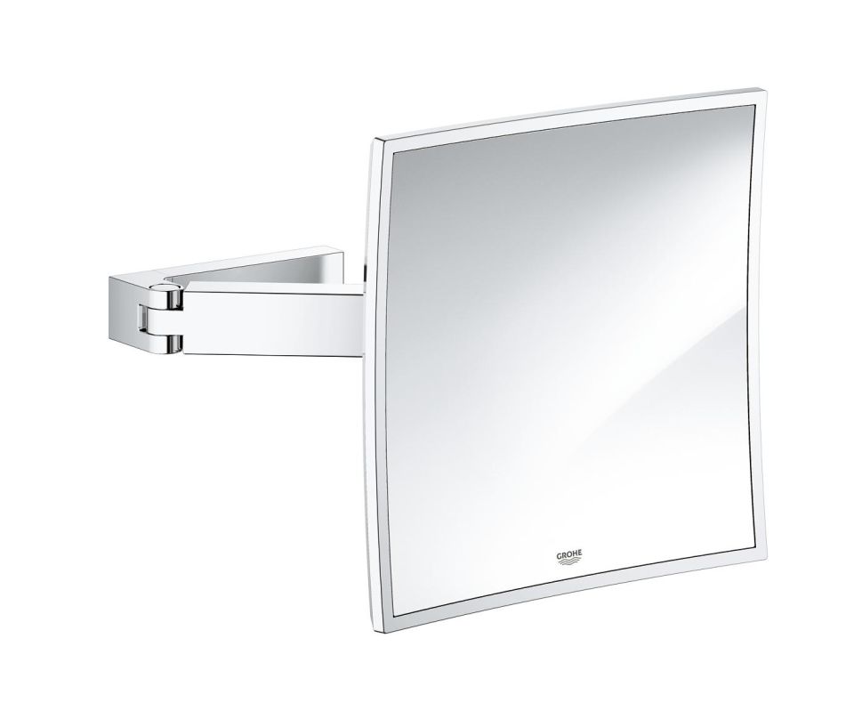 Grohe Selection Cube kosmetické zrcátko 22.3x22.3 cm čtvercové chrom 40808000