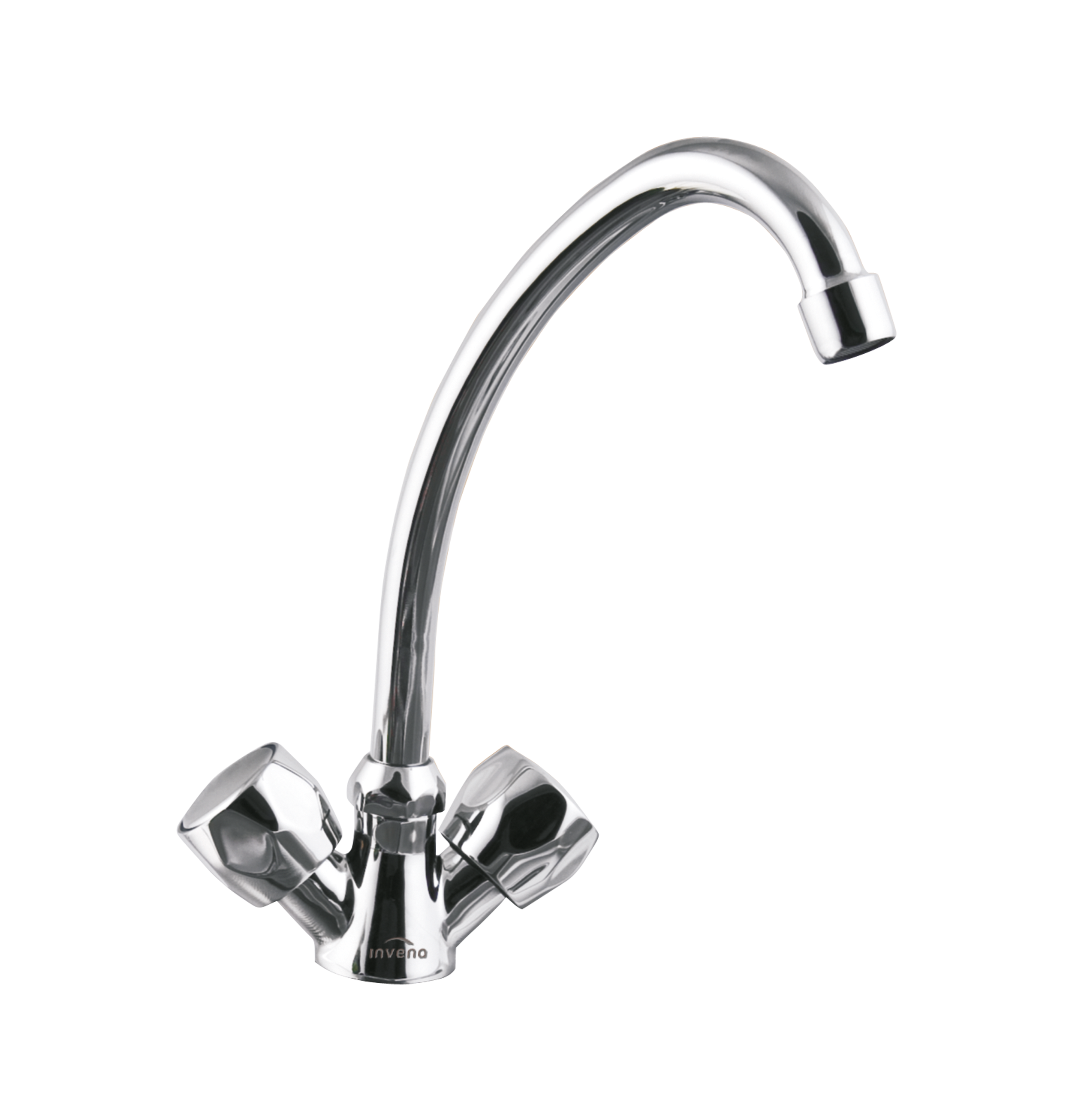 Invena Modena kuchyňská baterie stojící chrom BZ-11-F0S