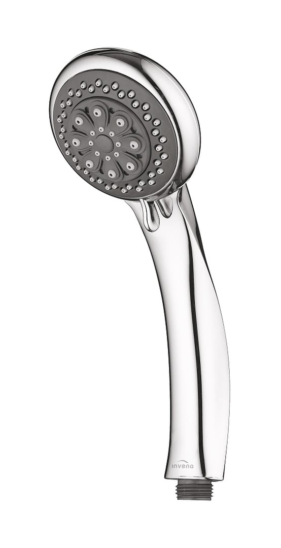 Invena Paxos sprchová hlavice chrom-černá AS-79-001