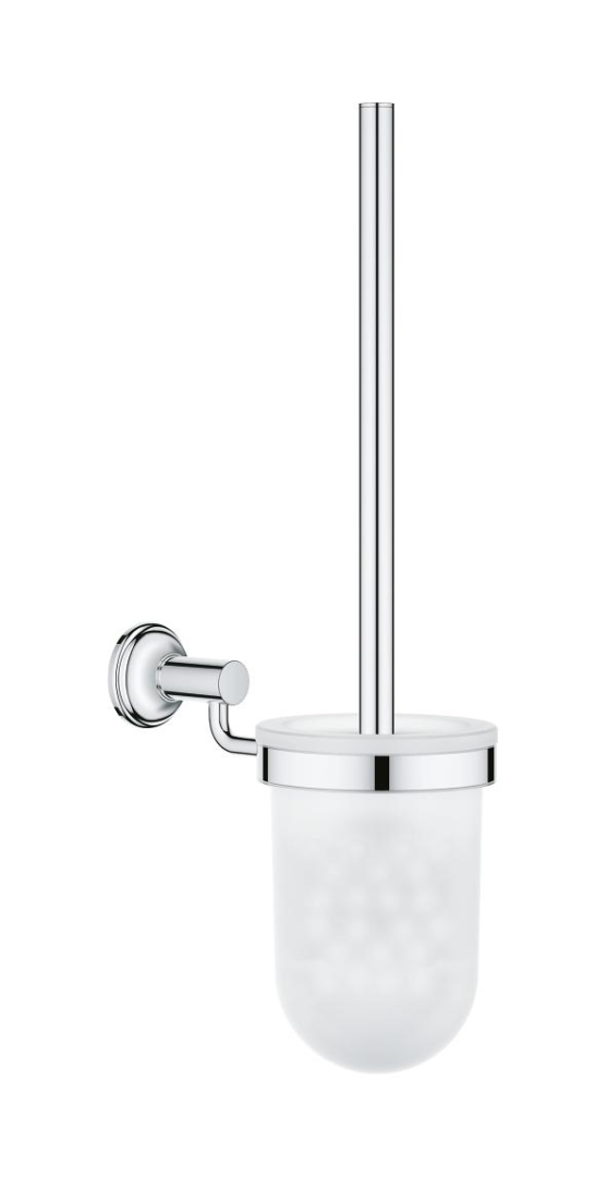 Grohe Essentials Authentic záchodová štětka šroubovaný StarLight Chrome 40658001