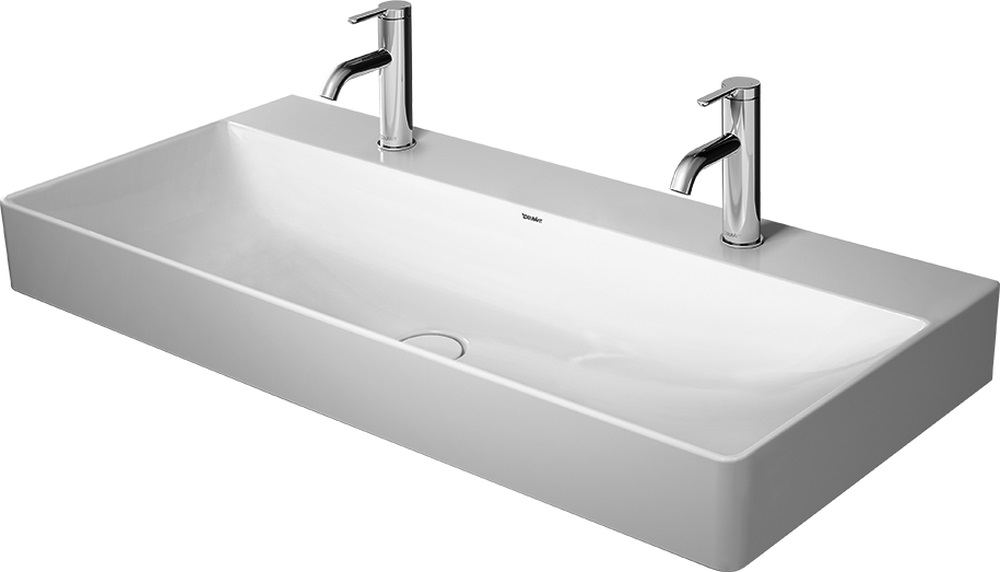 Duravit DuraSquare umyvadlo 100x47 cm obdélníkový klasický-nábytkový bílá 2353100072