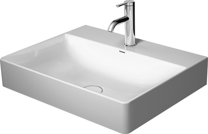 Duravit DuraSquare umyvadlo 60x47 cm obdélníkový nábytkový bílá 2353600041