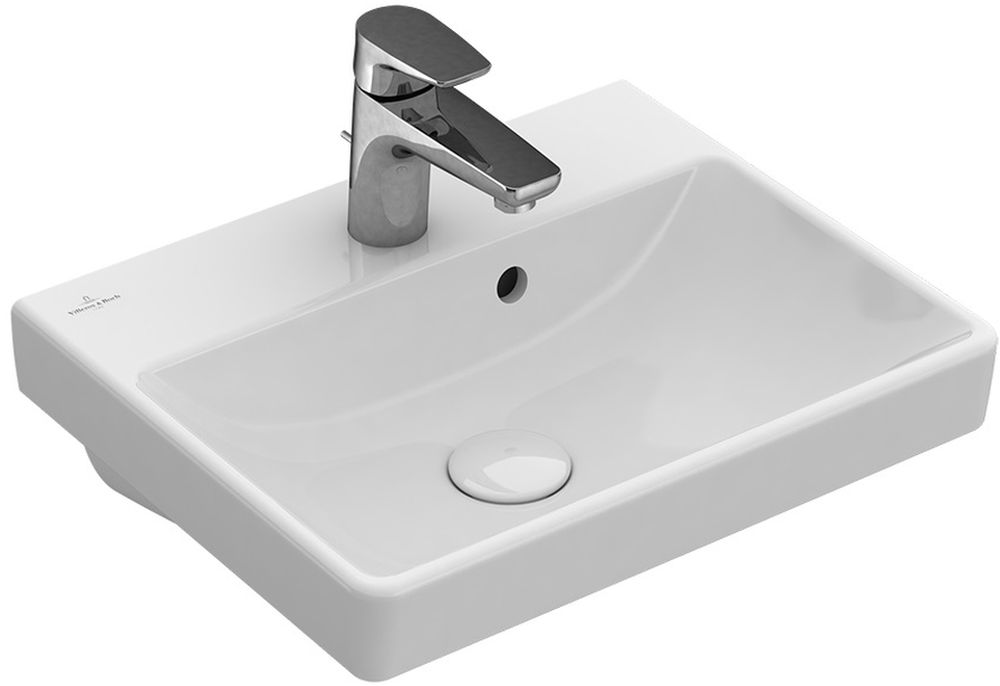 Villeroy & Boch Avento umyvadlo 45x37 cm obdélníkový klasický-nábytkový bílá 735845R1