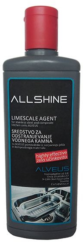 Alveus Allshine čisticí prostředek na ocelové dřezy 250 ml 1083829