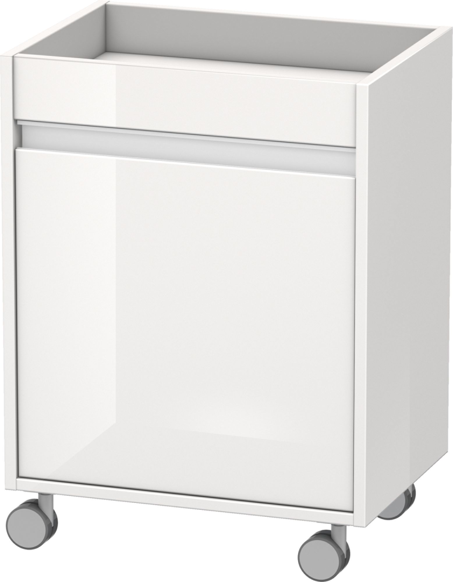 Duravit Ketho skříňka 50x36x67 cm boční stojící bílá KT2530R2222
