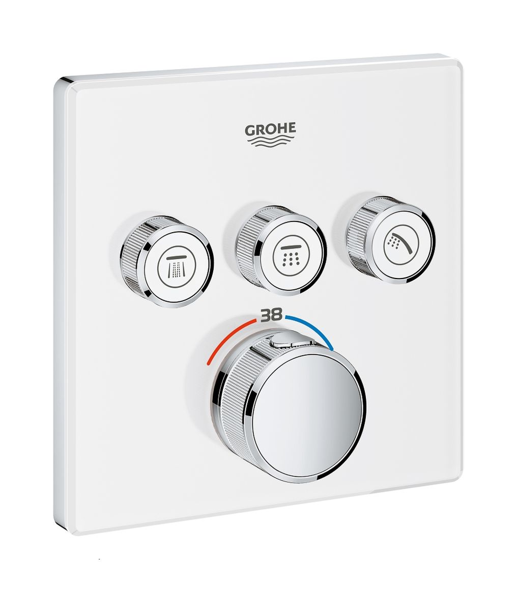 Grohe Grohtherm SmartControl vanová baterie pod omítku ano bílá 29157LS0