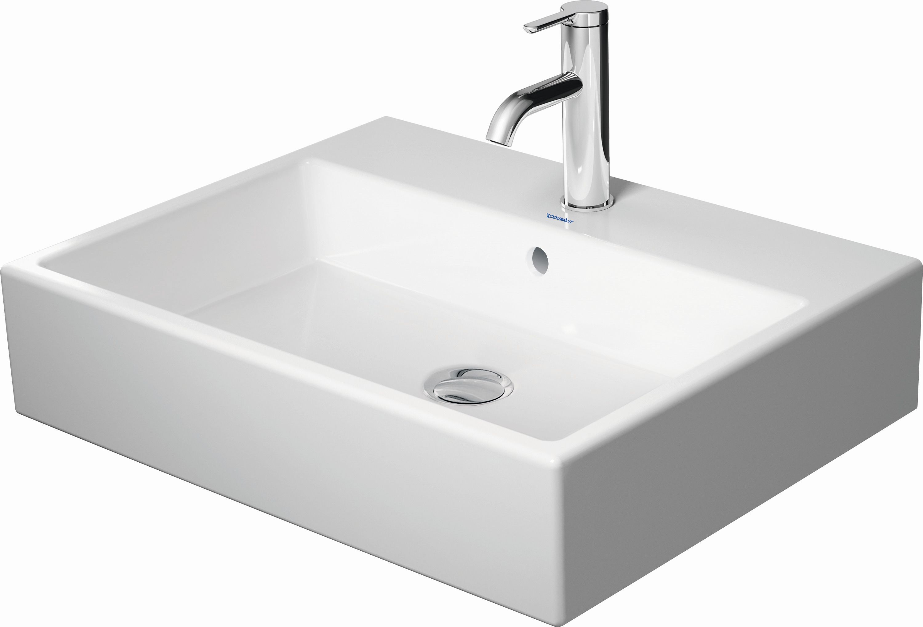 Duravit Vero Air umyvadlo 60x47 cm obdélníkový na pult bílá 2352600000