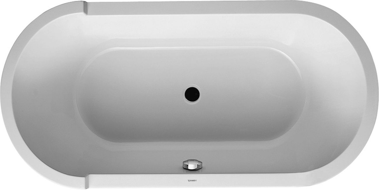 Duravit Starck volně stojící vana 160x80 cm oválná bílá 700409000000000