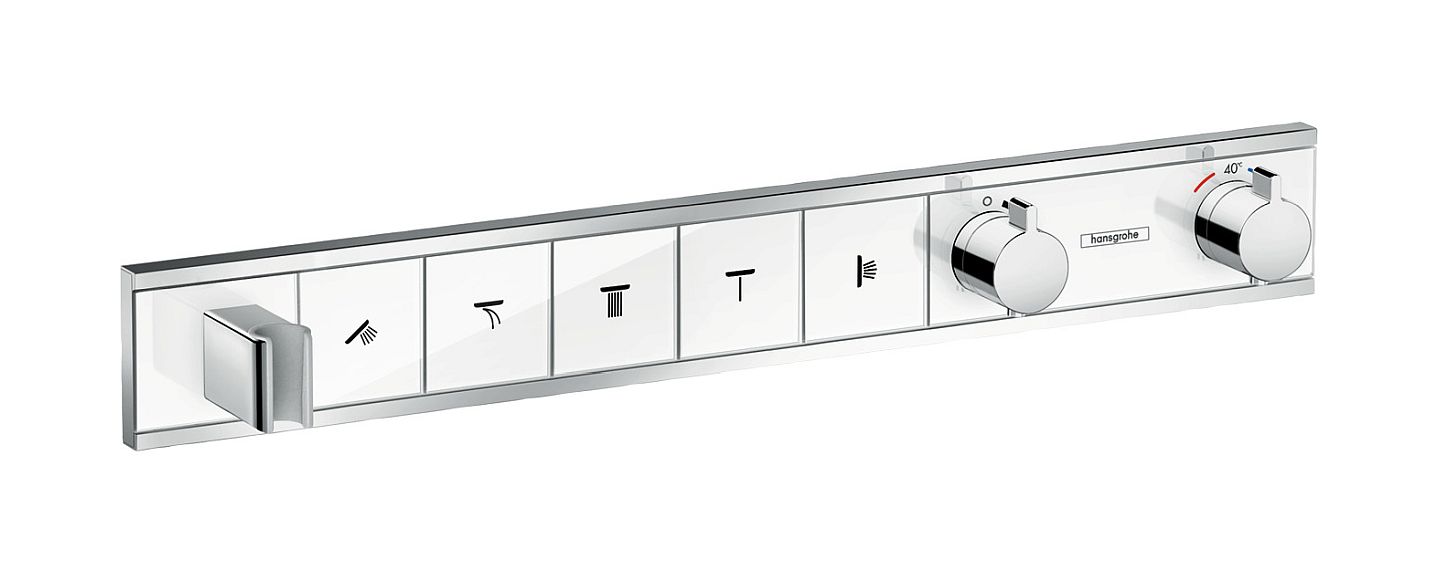 Hansgrohe RainSelect vanová baterie pod omítku ano chrom-bílá 15358400