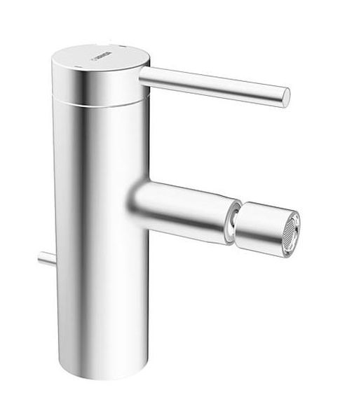 Hansa Designo bateria bidetowa jednouchwytowa chrom/szkło białe 51733278