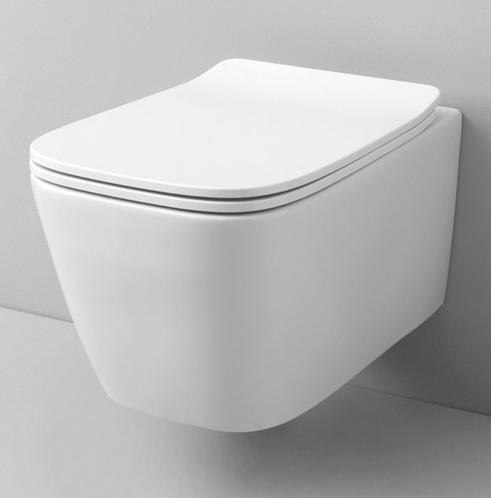 Art Ceram A16 záchodová mísa závěsná Bez oplachového kruhu bílá ASV00301;00