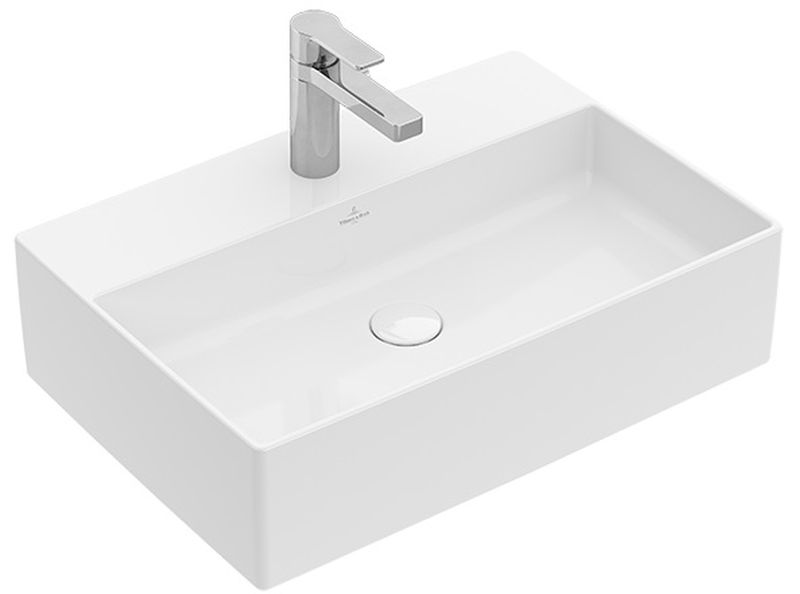 Villeroy & Boch Memento 2.0 umyvadlo 50x42 cm obdélníkový na pult bílá 4A075001