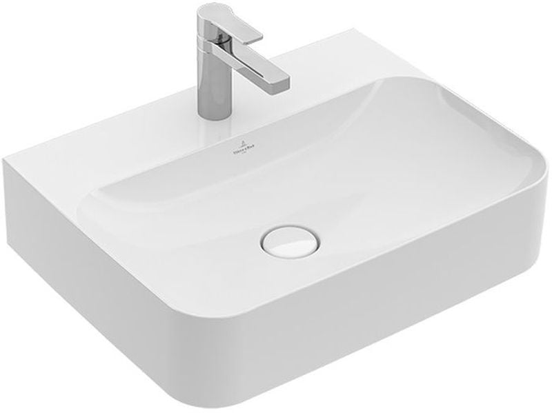 Villeroy & Boch Finion umyvadlo 60x47 cm obdélníkový klasický-nábytkový bílá 41686LR1