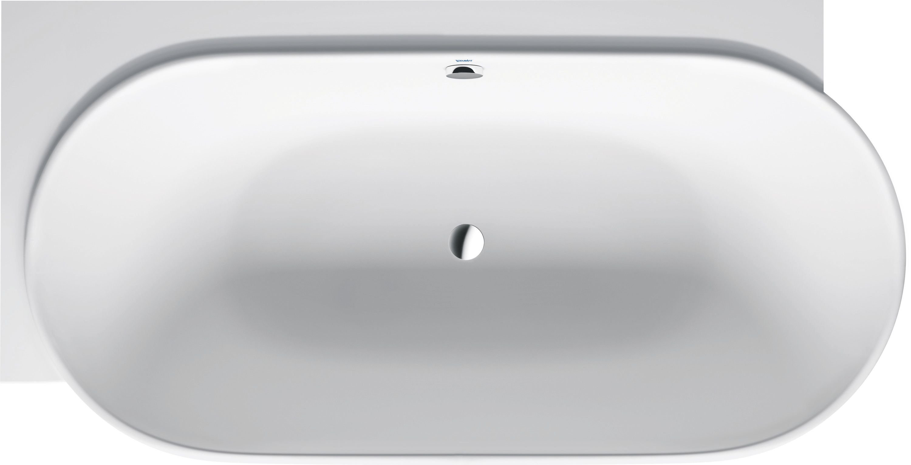 Duravit Luv rohová vana 185x95 cm Levostranná bílá 700431000000000