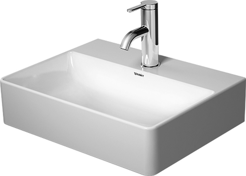 Duravit DuraSquare umyvadlo 45x35 cm obdélníkový klasický-nábytkový bílá 0732450079
