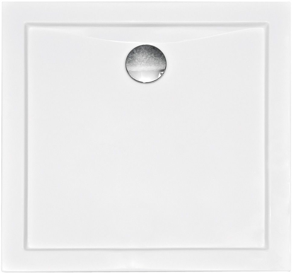 Besco Aquarius Slimline čtvercová sprchová vanička 90x90 cm bílá BAA-90-K