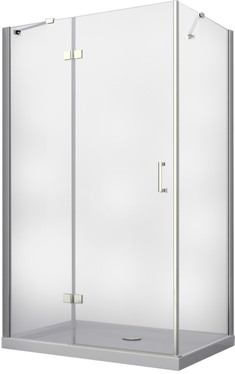 Besco Viva sprchový kout 120x80 cm obdélníkový chrom lesk/průhledné sklo VPL-128-195C