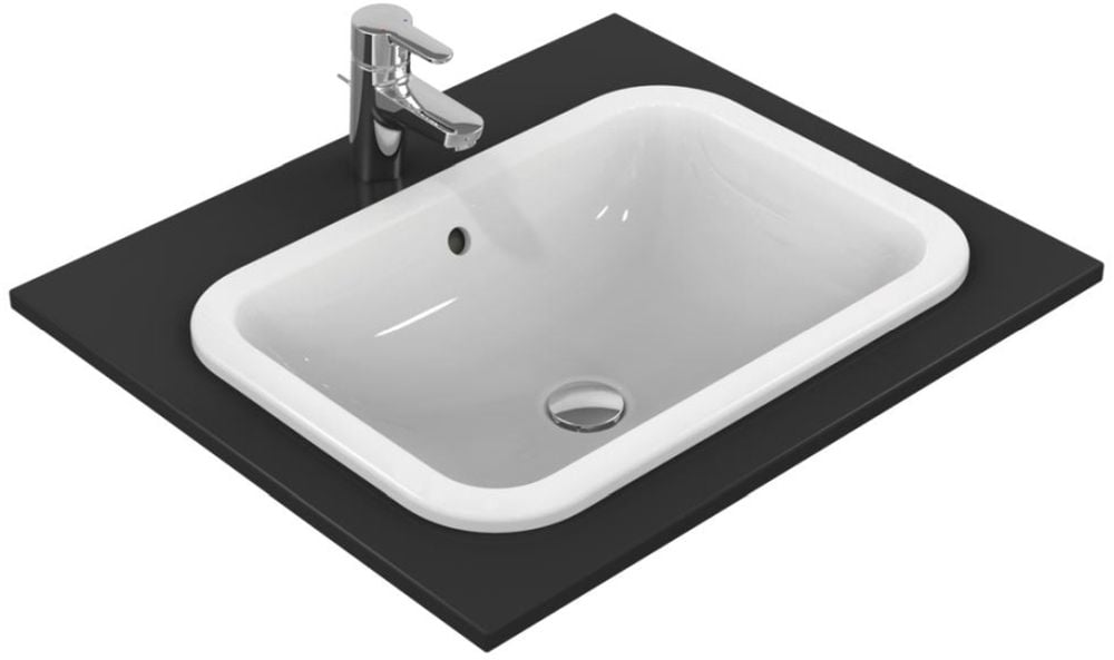 Ideal Standard Connect umyvadlo 58x41 cm obdélníkový zápustný bílá E505901