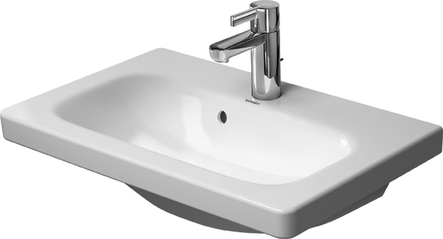 Duravit DuraStyle umyvadlo 63.5x40 cm obdélníkový nábytkový bílá 2337630000