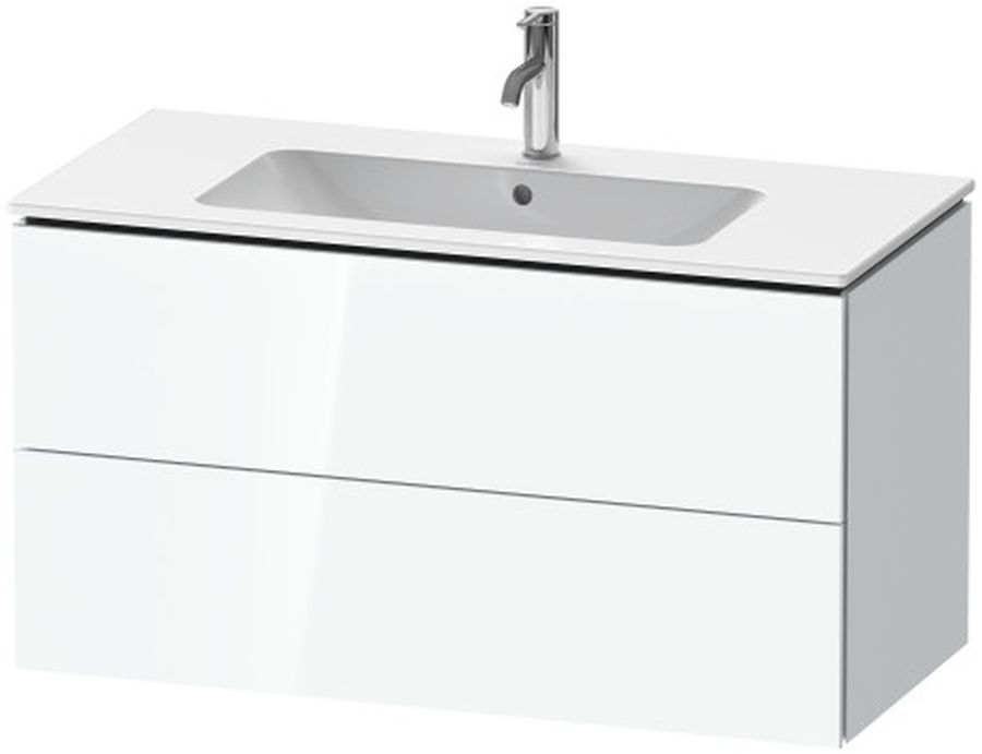 Duravit L-Cube skříňka 102x48.1x55 cm pod umyvadlo závěsná bílá LC624208585