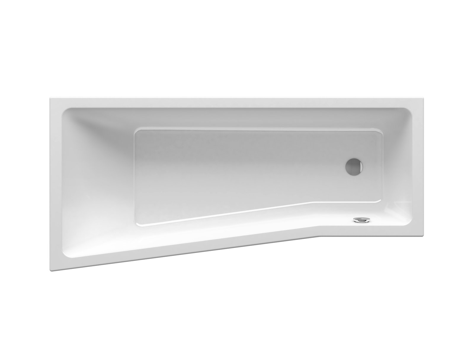 Ravak BeHappy II rohová vana 150x75 cm Pravostranná bílá C991000000