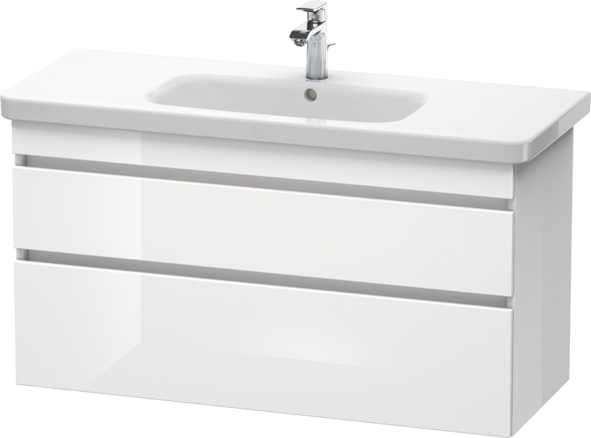 Duravit DuraStyle skříňka 113x44.8x61 cm pod umyvadlo závěsná bílá DS649502222