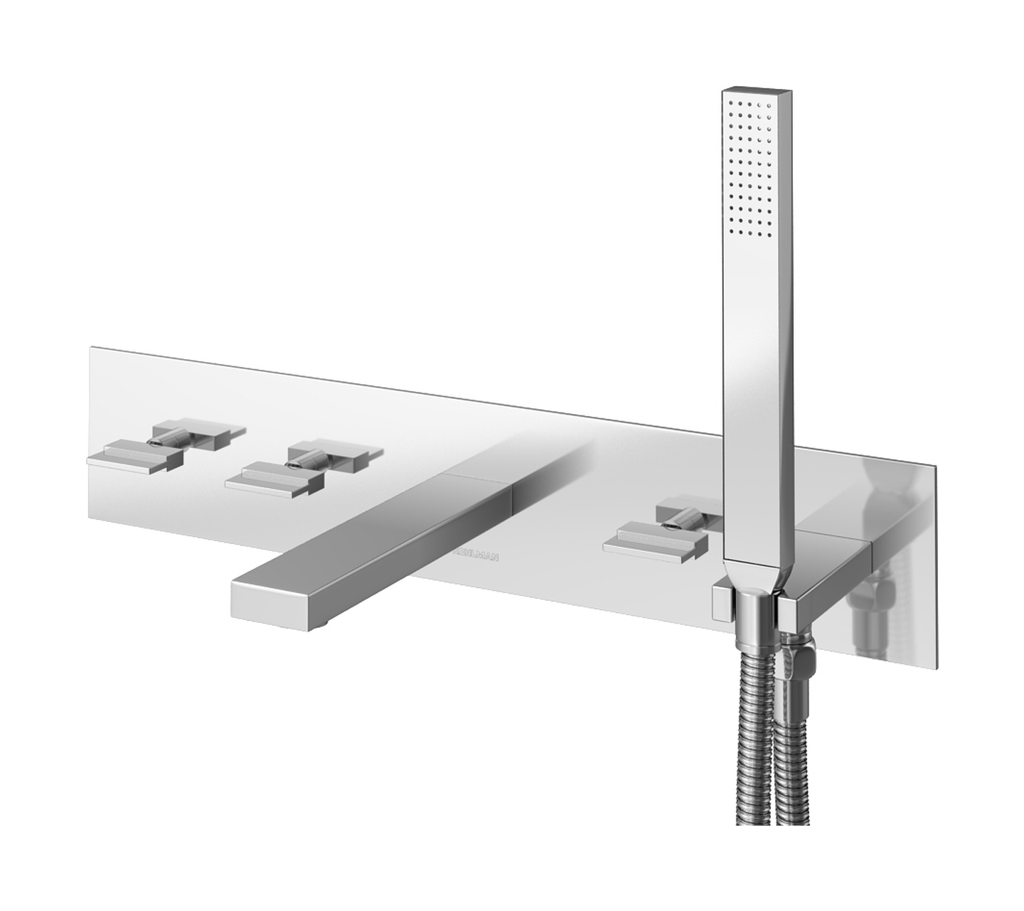 Kohlman Excelent vanová baterie pod omítku chrom QW269H