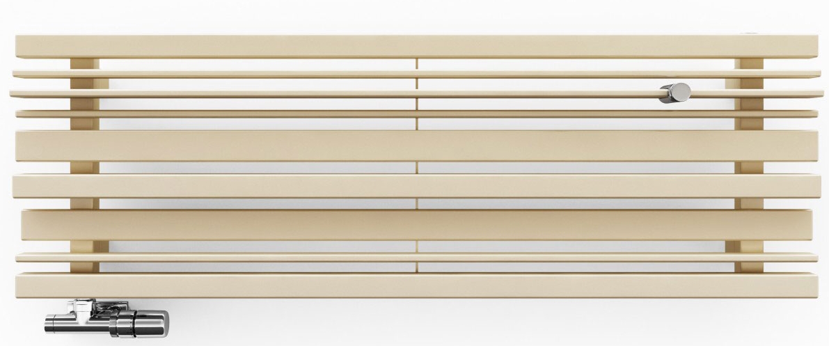 Terma Sherwood H koupelnový radiátor designově 44x130 cm bílá WGSTH044130K916O1