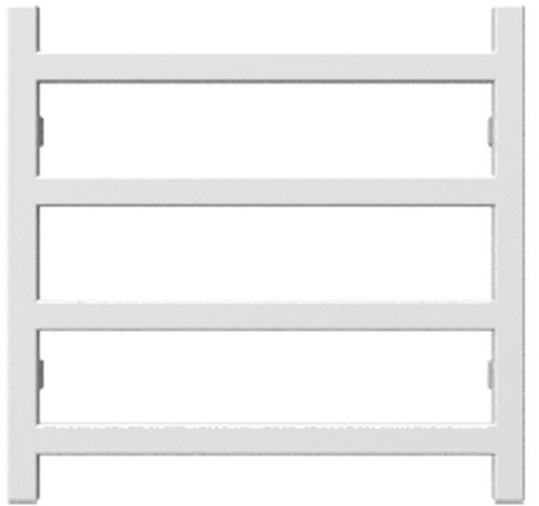 Terma Simple DW koupelnový radiátor designově 199.5x50 cm bílá WGSDW199050K916Z1