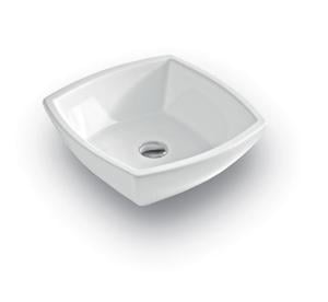 Art Ceram Fuori Corner Quadro umywalka 43x43 cm biała TFL01101;00