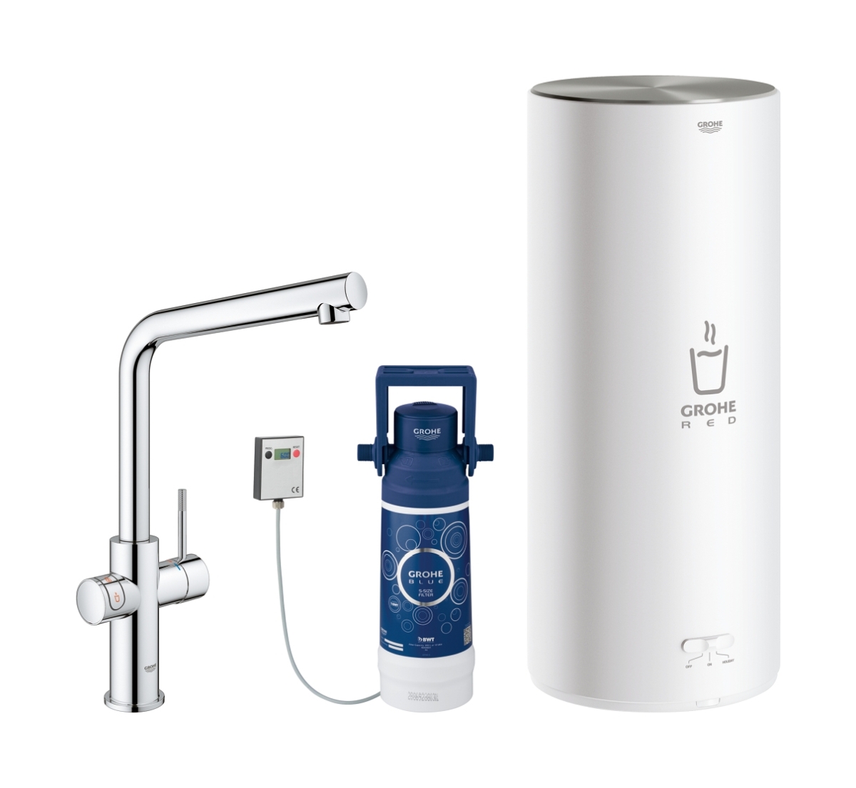 Grohe Red kuchyňská baterie stojící chrom 30325001