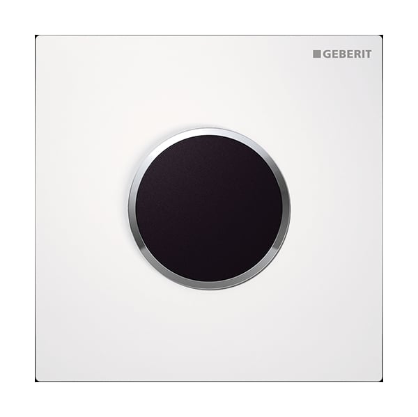 Geberit Sigma splachovací tlačítko pro pisoár lesklý chrom-bílá 116.025.KJ.1