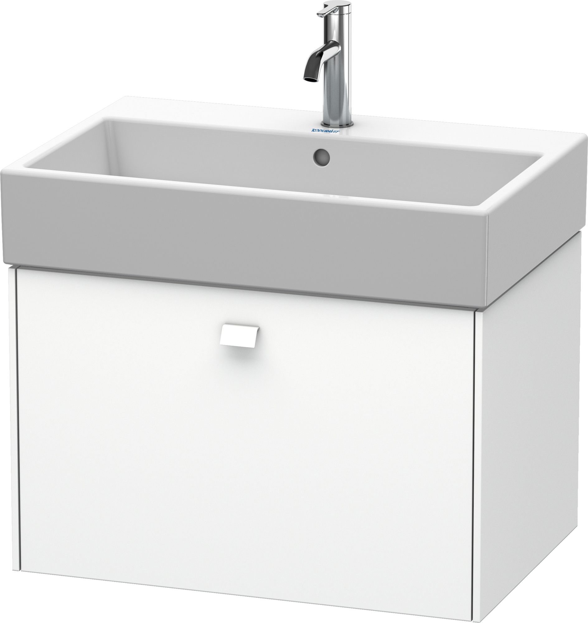Duravit Brioso skříňka 68.4x45.9x44.2 cm závěsná pod umyvadlo bílá BR405401818