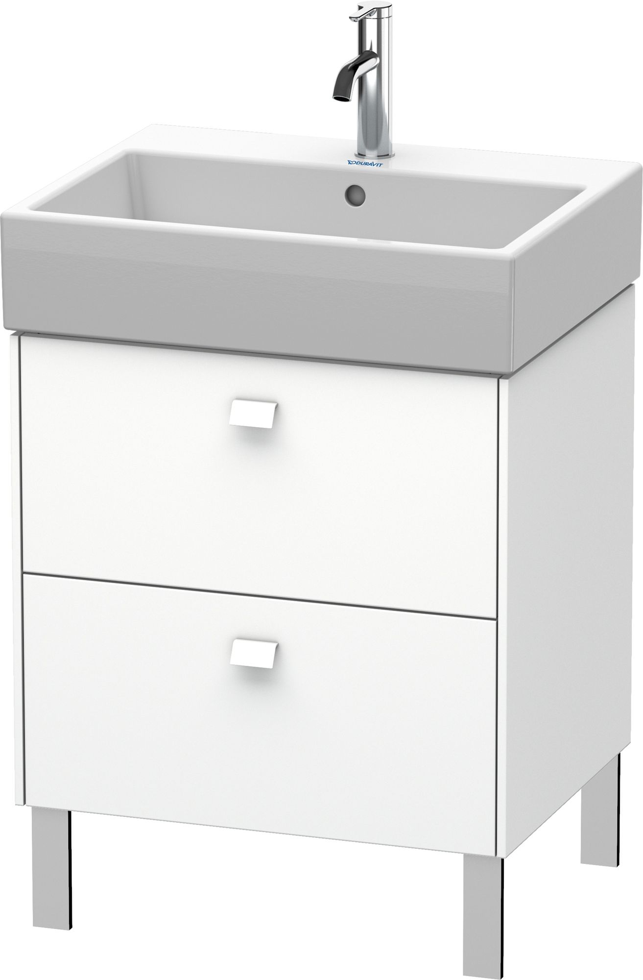 Duravit Brioso skříňka 58.4x45.9x57 cm stojící pod umyvadlo bílá BR443301818