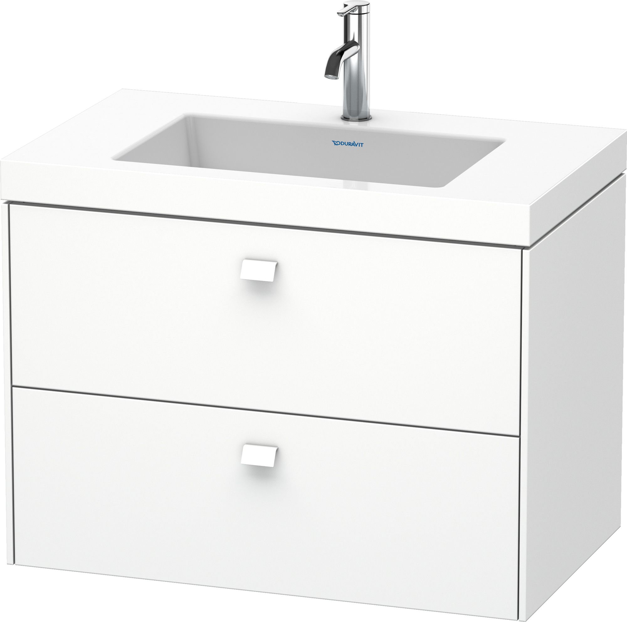 Duravit Brioso umyvadla se skříňkou 80 cm bílá BR4606O1818